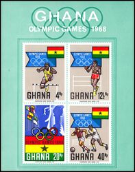 Ghana 1969  Olympische Sommerspiele in Mexiko