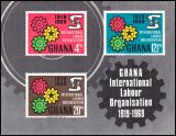 Ghana 1970 50 Jahre Internationale Arbeitsorganisation (ILO)