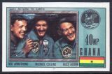 Ghana 1970  N. Armstrong, Edwin Aldrin und Michael Collins