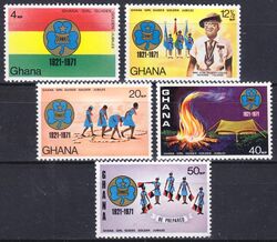 Ghana 1971  50 Jahre Pfadfinderinnenbewegung in Ghana