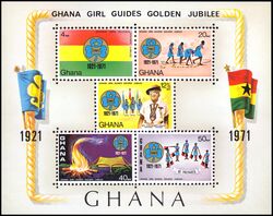 Ghana 1971  50 Jahre Pfadfinderinnenbewegung in Ghana