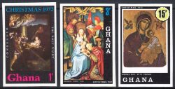Ghana 1972  Weihnachten: Gemälde