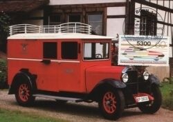 1983  Maximumkarte - Intern. Auto-Ausstellung