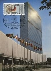 1983  Maximumkarte - Vereinte Nationen