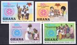 Ghana 1974  Weltbevlkerungsjahr