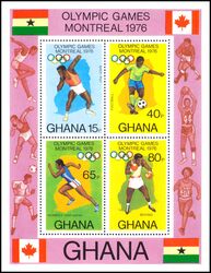 Ghana 1976  Olympische Sommerspiele in Montreal