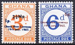 Ghana 1970  Portomarken