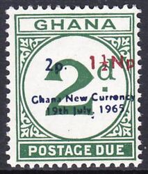 Ghana 1968  Portomarke