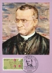 1984  Maximumkarte - Gregor Mendel