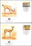 1987  Weltweiter Naturschutz WWF - Dünengazelle (046)