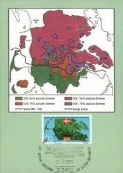 1985  Maximumkarte - Kopenhagener Erklrung