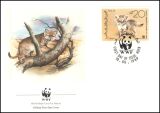 1989  Weltweiter Naturschutz WWF - Wüstenfuchs +...