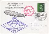 1984  Südamerikafahrt des Luftschiffs "Graf...