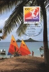1991  Maximumkarte - Intern. Tourismusbrse