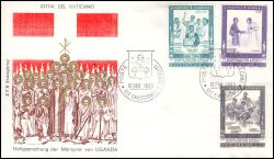 1965  Heiligsprechung von 22 Märtyrer von Uganda