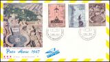 1967  Flugpostmarken