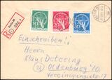 1950  R-Brief mit Mischfrankatur