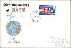 1969  20 Jahre Nordatlantikpakt (NATO)