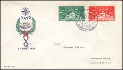 1959  10 Jahre Nordatlantikpakt (NATO)