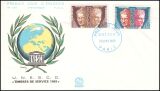 1965  Dienstmarken für die UNESCO - FDC