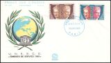 1965  Dienstmarken fr die UNESCO - FDC