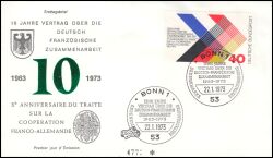 1973  Vertrag über deutsch-französische Zusammenarbeit