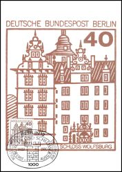 1980  Maximumkarten - Burgen & Schlösser