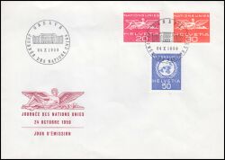 1959  Plastik und UNO-Emblem