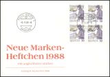 1987  Freimarke: Postbote aus Markenheftchen
