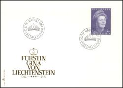 1971  Freimarke: Fürstin Gina