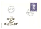 1971  Freimarke: Fürstin Gina