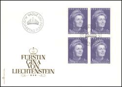 1971  Freimarke: Fürstin Gina