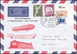 1984  1. Zeppelin-Fahrt vor 80 Jahren