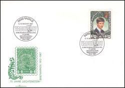 1987  Jubiläumsausstellung - 75 Jahre liechtensteinische Briefmarken