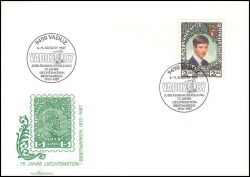 1987  Jubilumsausstellung - 75 Jahre liechtensteinische Briefmarken