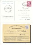 1945  versch. Belege Luxemburg