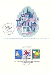 1969  Briefmarkenausstellung "Juventus 1969"
