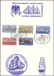 1982  Hamburger Hafengeburtstag - Segelschulschiff Gorch Fock