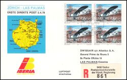 1979  Erstflug DC-9-Jet Zrich - Las Palmas ab Liechtenstein