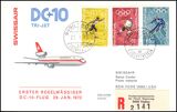 1973  Erster Regelmiger DC-10- Flug Zrich - New York...