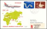 1974  Erster Non-Stop-Flug Zürich - Bombay ab...