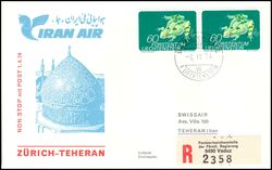1974  Erster Direktflug Zrich - Teheran ab Liechtenstein