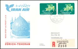 1974  Erster Direktflug Zürich - Teheran ab Liechtenstein