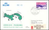 1980  Erster Flug mit Post DC-10 Zürich - Panama ab...