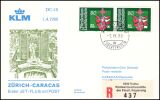 1980  Erster Flug mit Post DC-10 Zürich - Caracas ab...