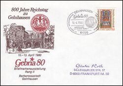 1980  800. Jahrestag des Reichstages zu Gelnhausen
