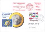 1999  Erster Verwendungstag für Frankaturen in Euro