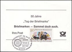 1986  50 Jahre Tag der Briefmarke