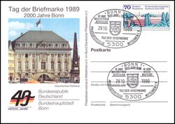 1989  40 Jahre BRD - Tag der Briefmarke