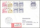 1977  Mischfrankatur auf R-Brief